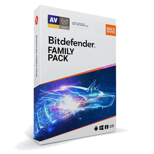 Bitdefender Family Pack 2023 Key (1 Year / 15 Devices)