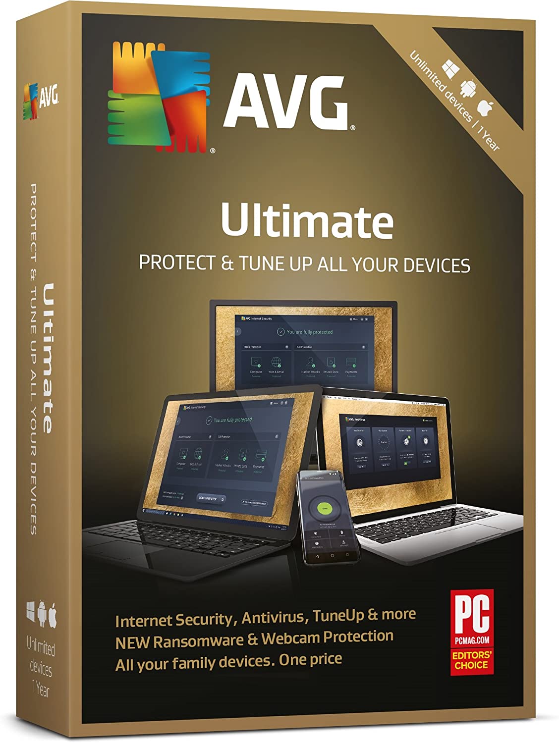 AVG Ultimate 2021 Key (1 Year / 10 Devices)