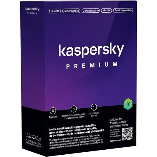 Kaspersky Premium 2023 NA/SA Key (1 Year / 10 Devices)