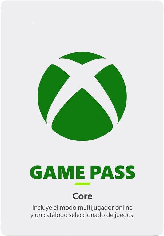 XBOX Game Pass Core 6 Months Subscription Card BR